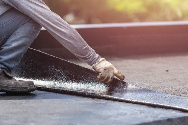 Professional Basement Waterproofing technician working in Lebanon, NJ